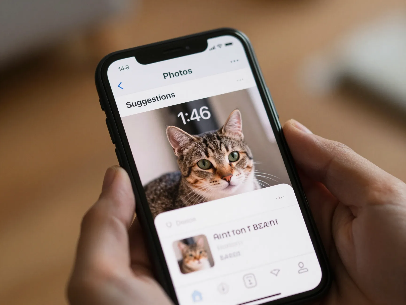 Apple photos app wallpaper suggestions for pets