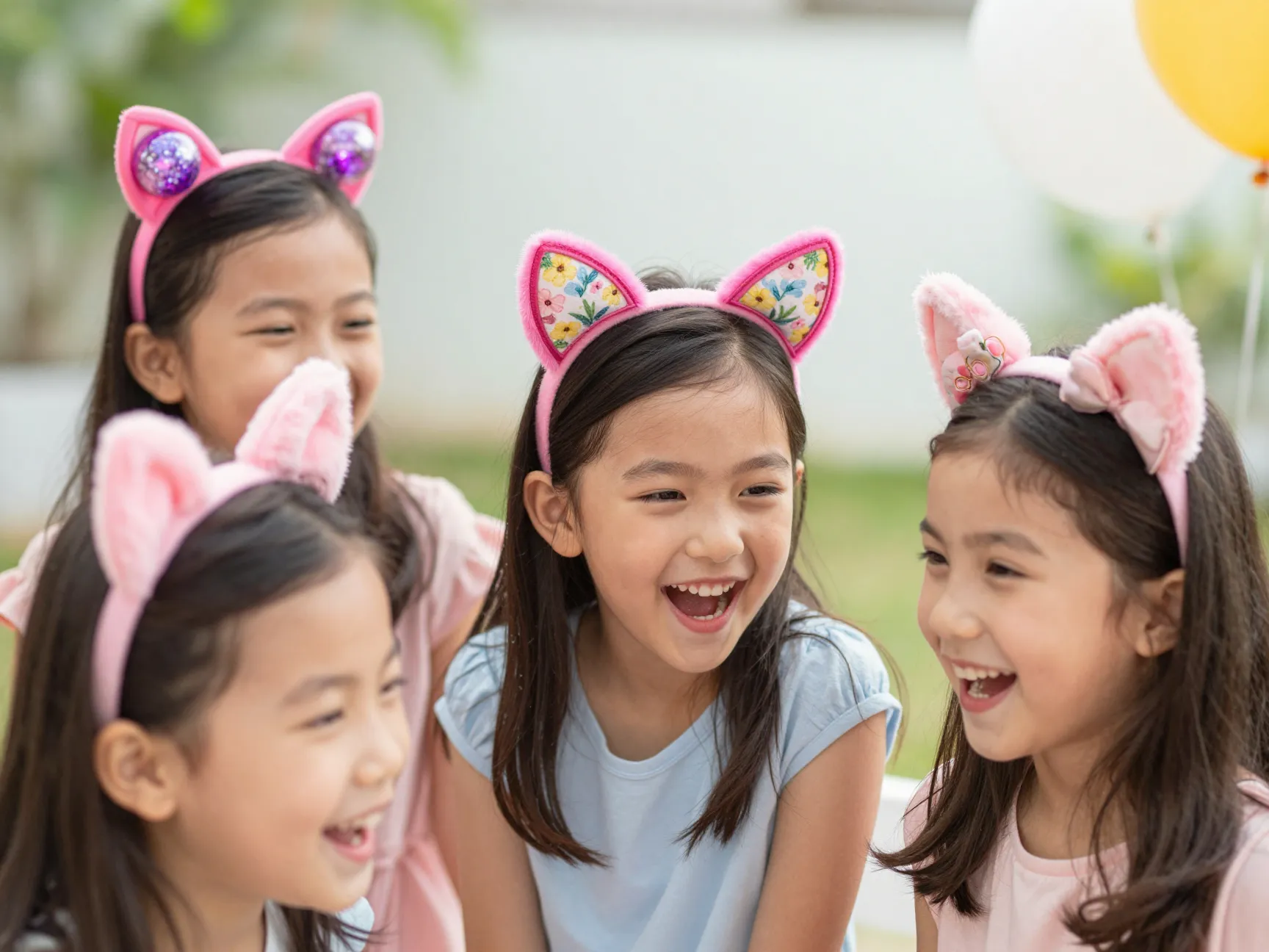 Kid focused novelty cat ears headbands
