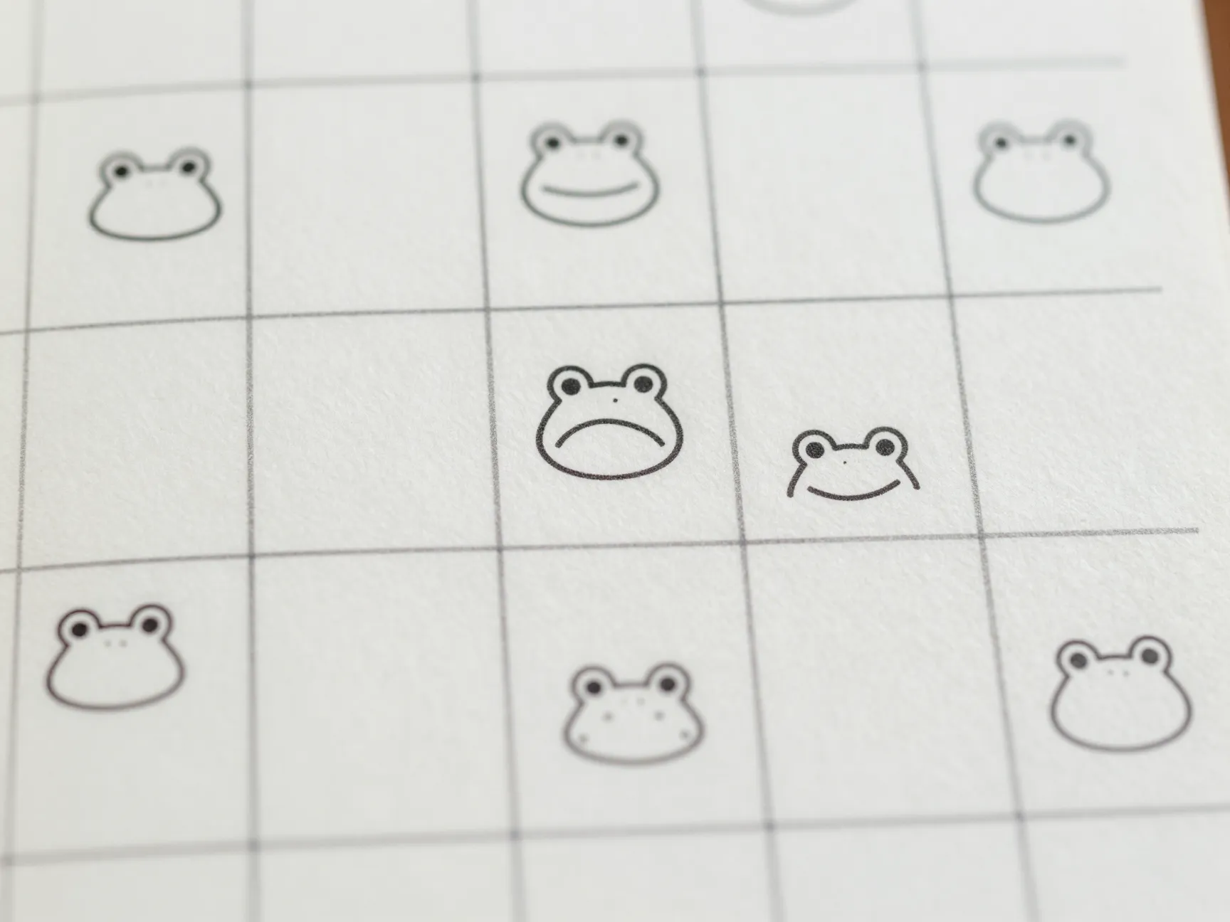 The froggy mood tracker icon
