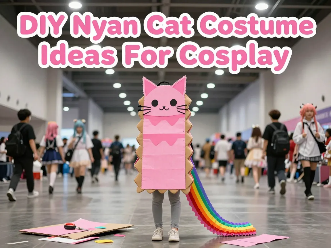 Diy nyan cat costume ideas for cosplay