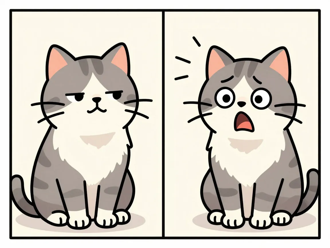 3 the two panel before and after cat template