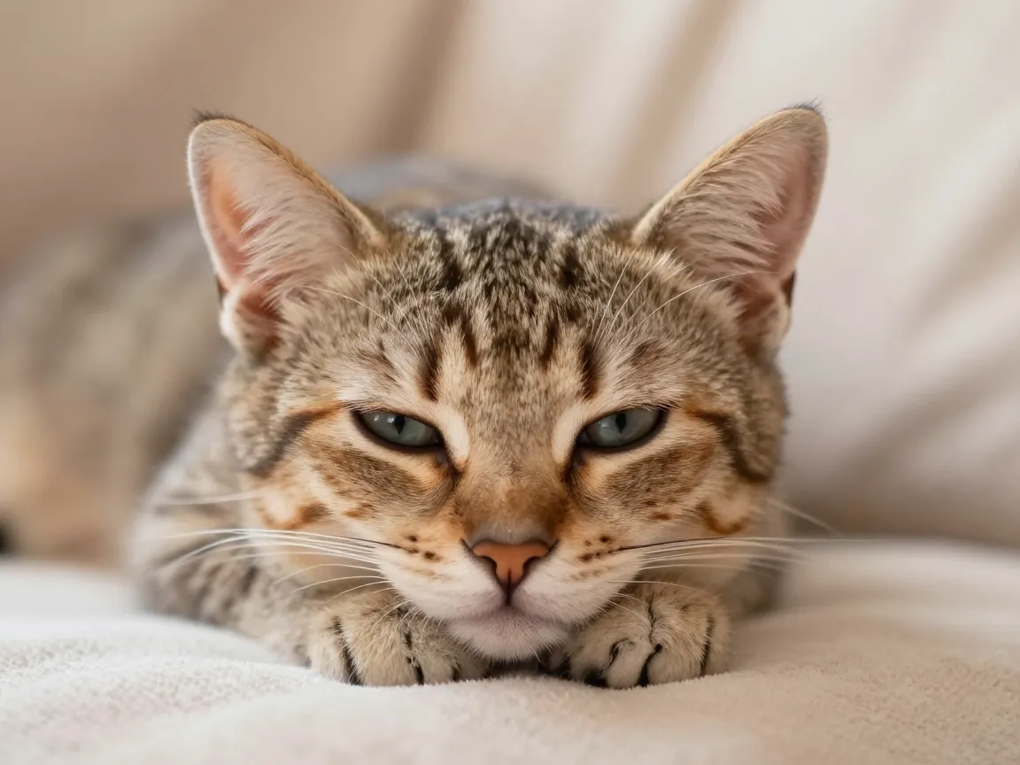 Soft and cozy kitten portraits