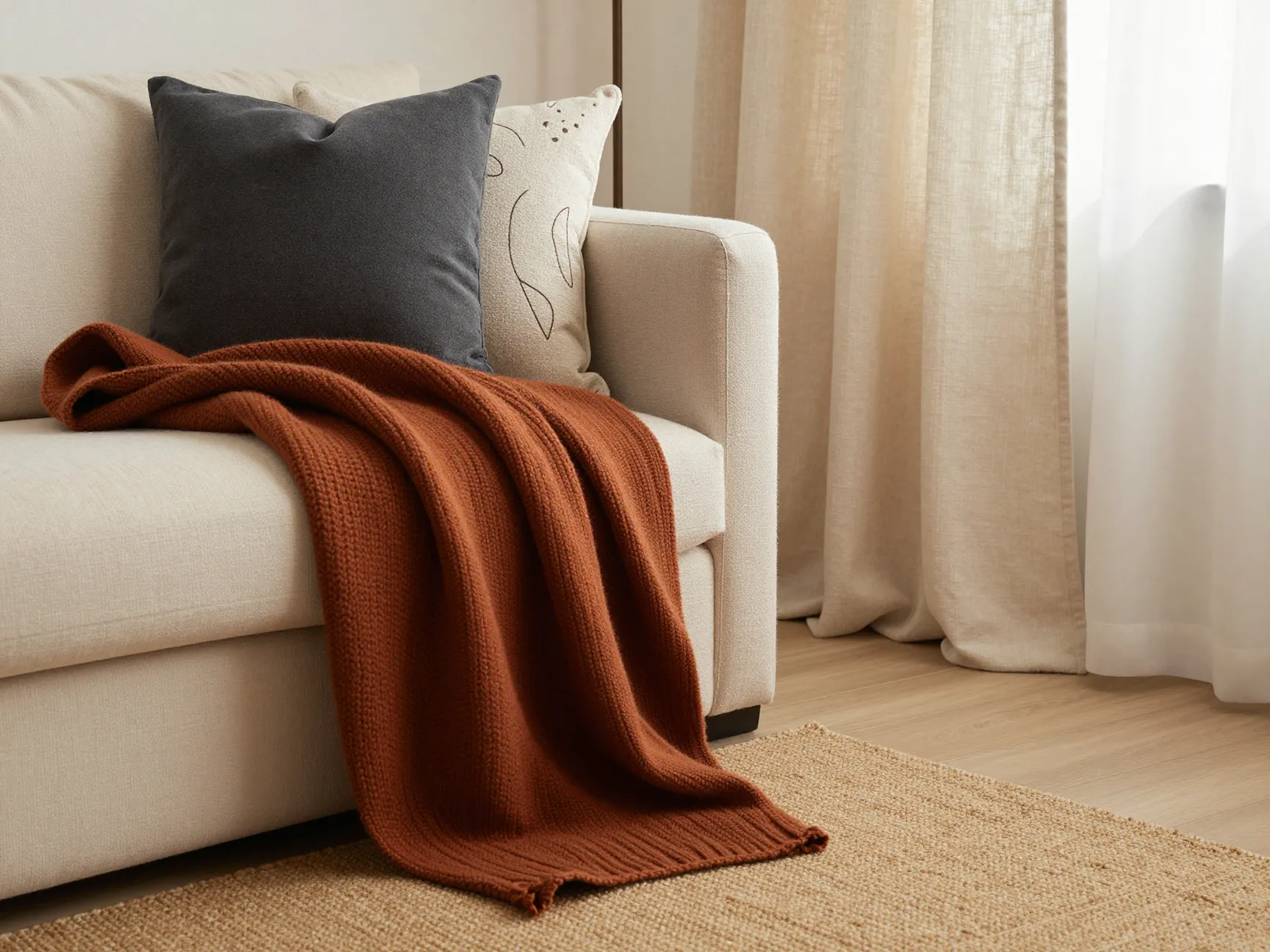 Warm calico inspired color palettes and textiles