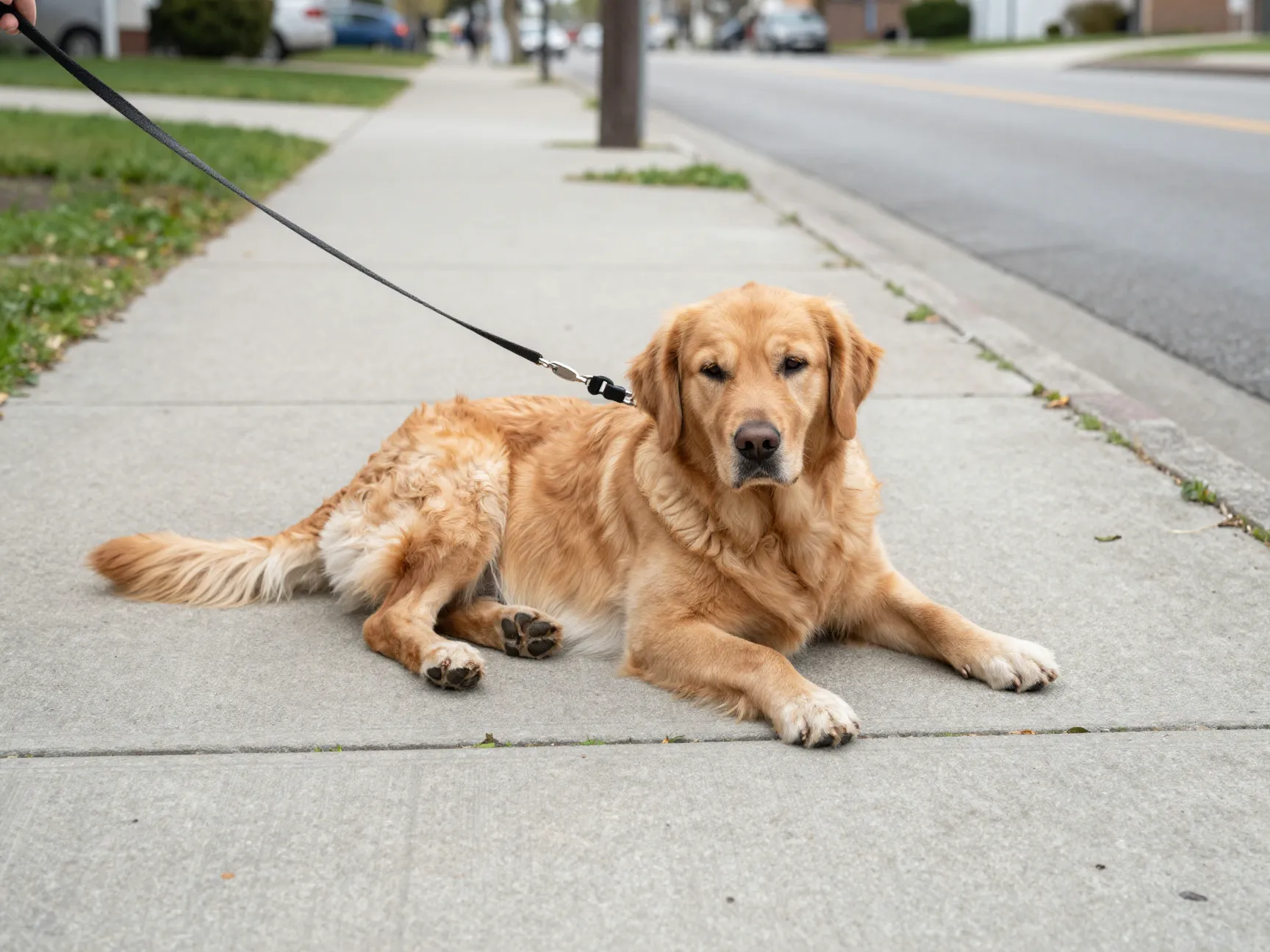 The stubborn walk refusal