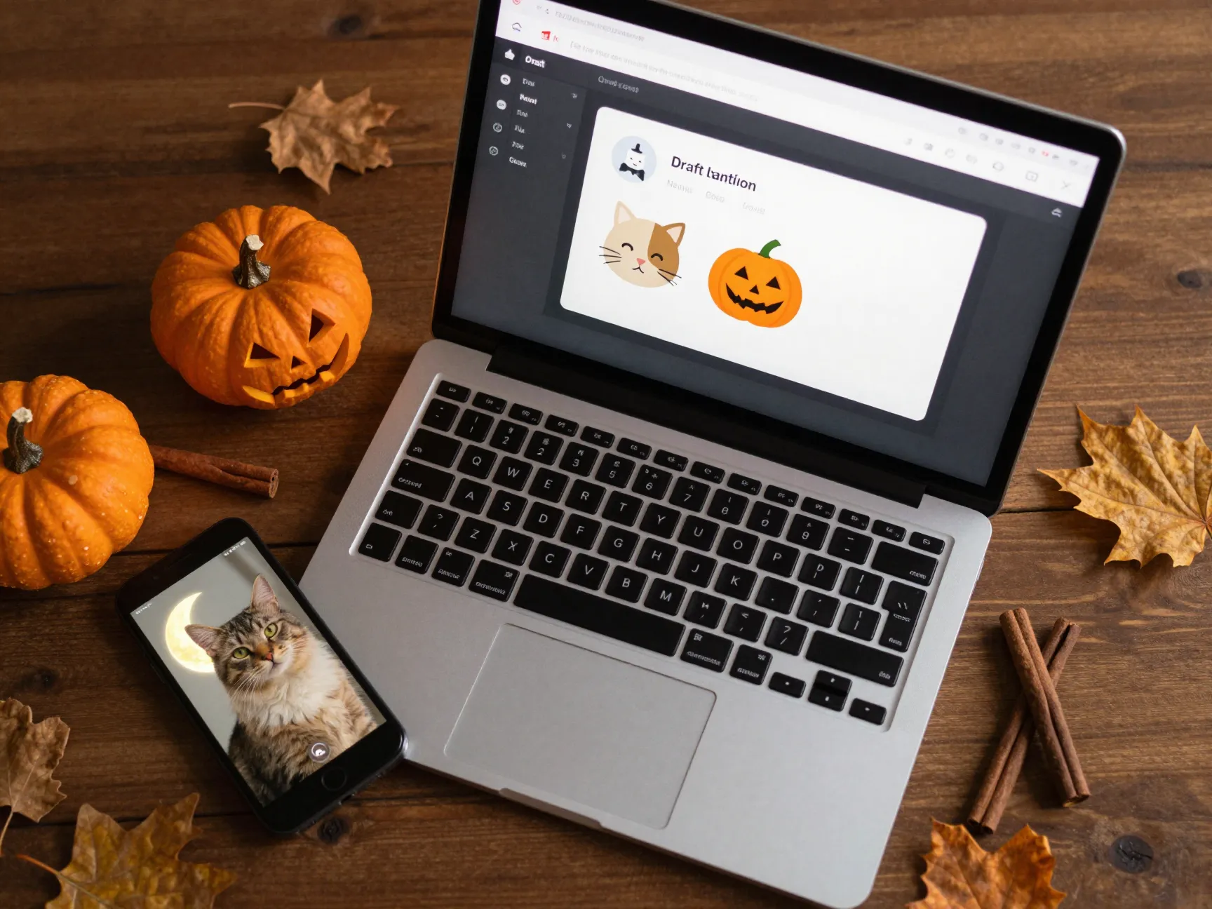 Seasonal and aesthetic cat themes