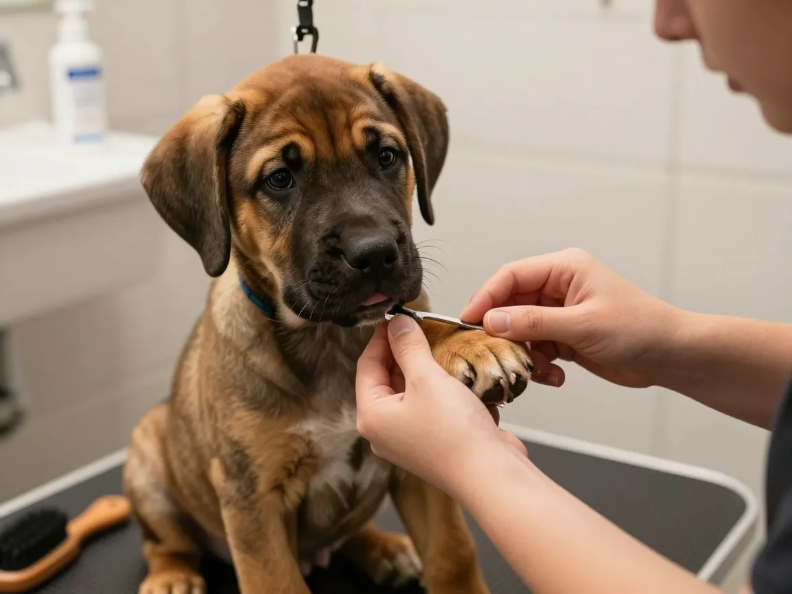 Continue socialization and grooming handling through adolescence