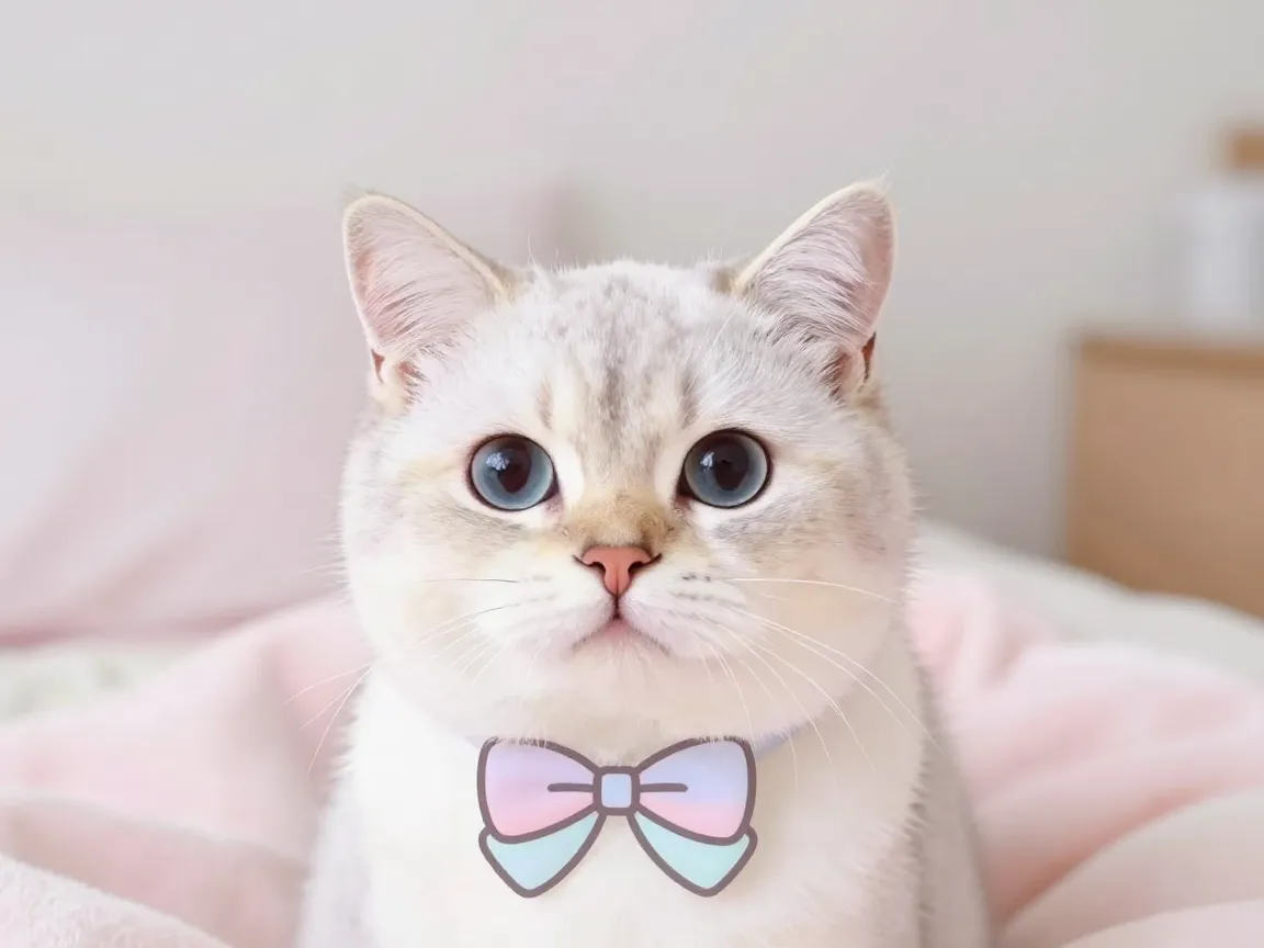 Pastel kawaii and hello kitty adjacent cat avatars