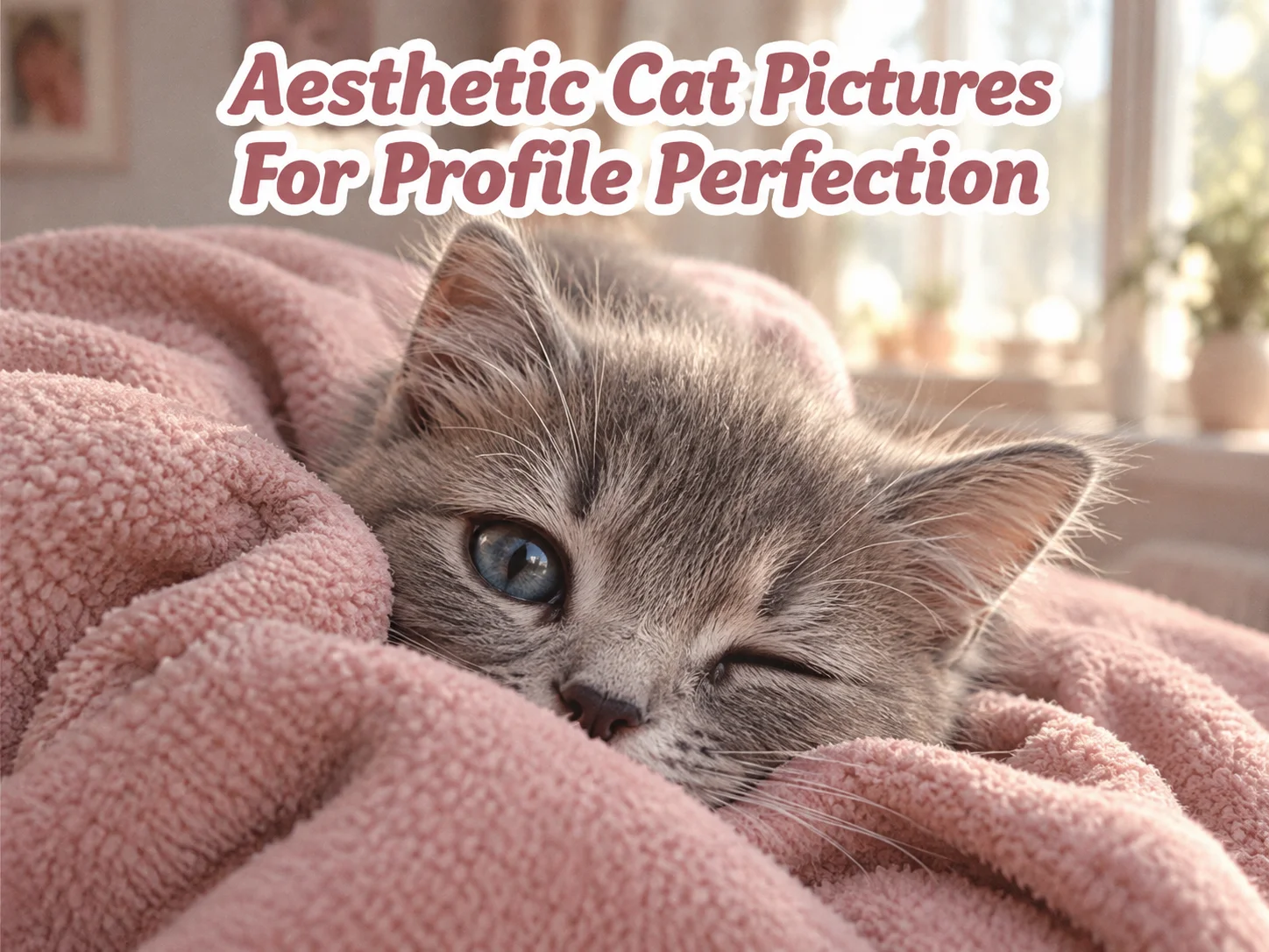 Aesthetic cat pictures for profile perfection