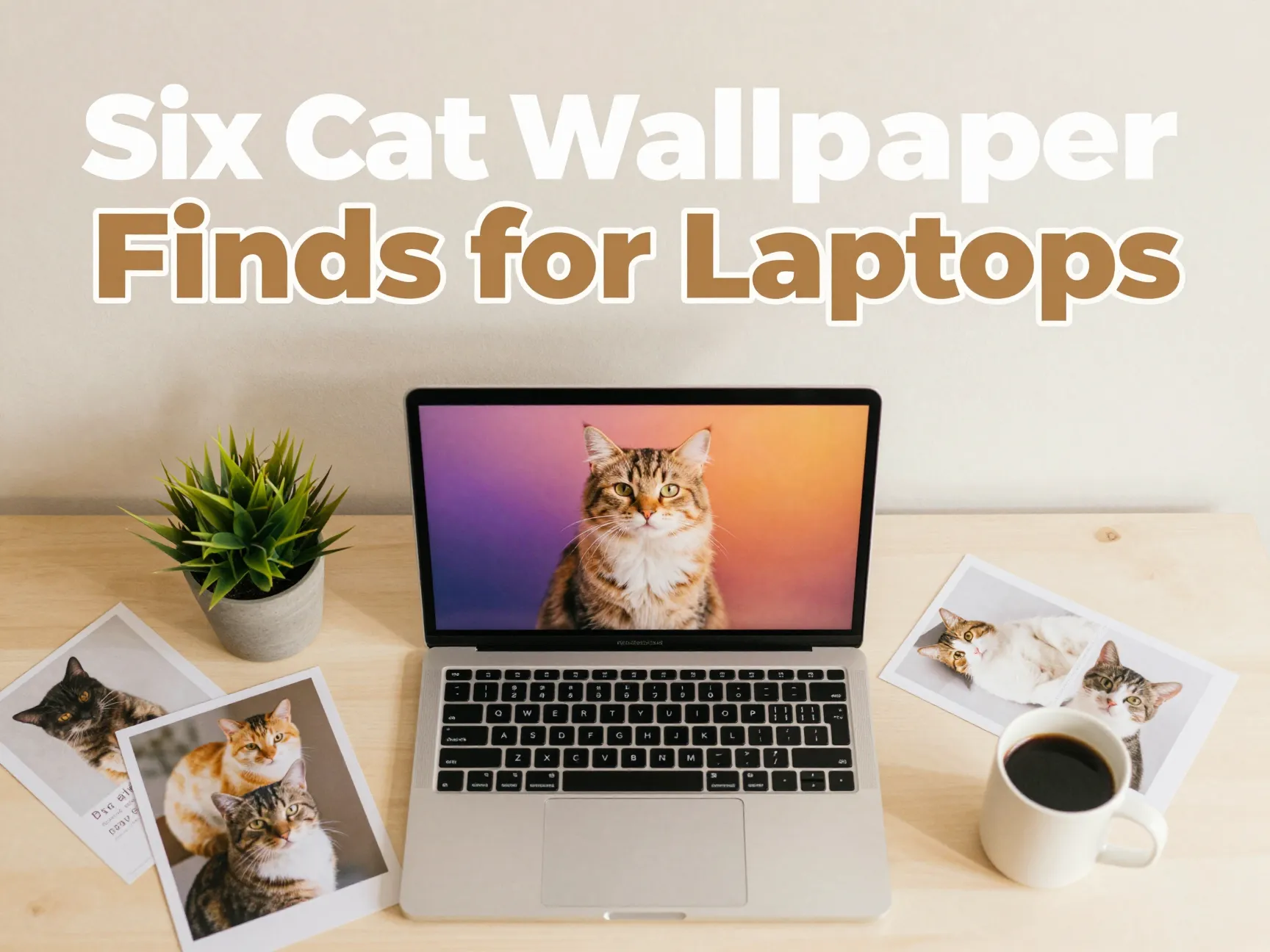 Six cat wallpaper finds for laptops