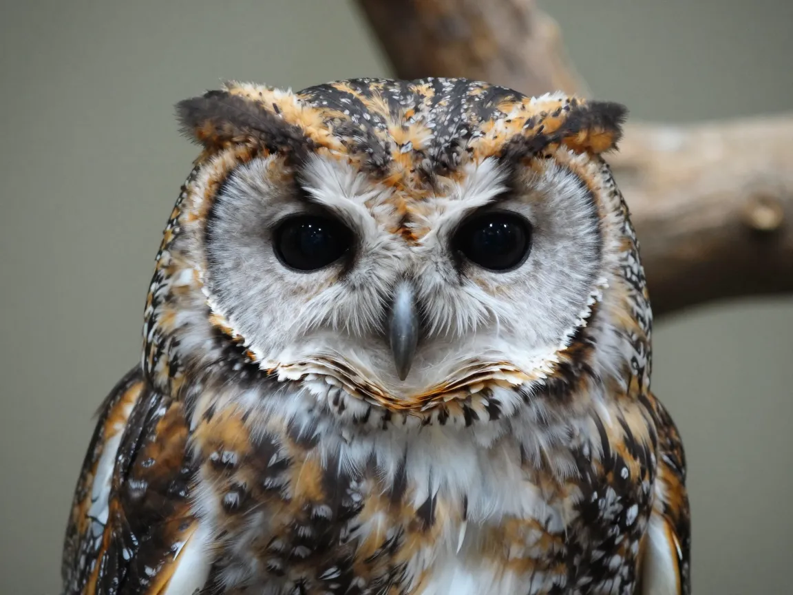 The resting owl face that looks permanently unimpressed