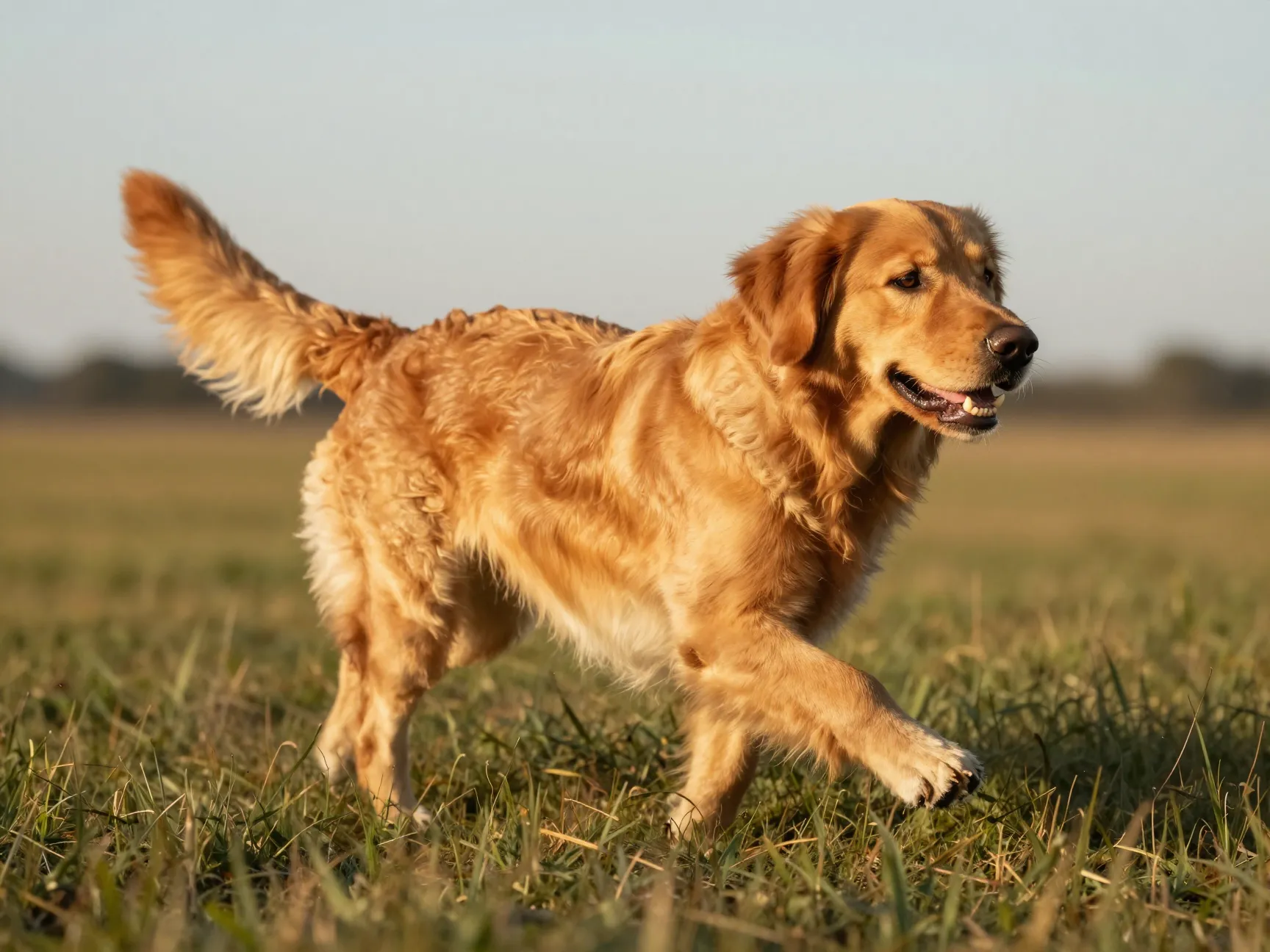 Dark golden