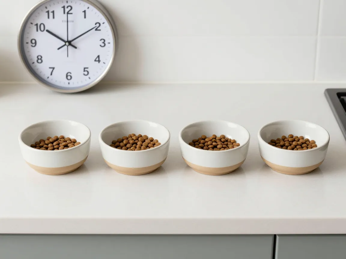 Feed small frequent meals to prevent hypoglycemia
