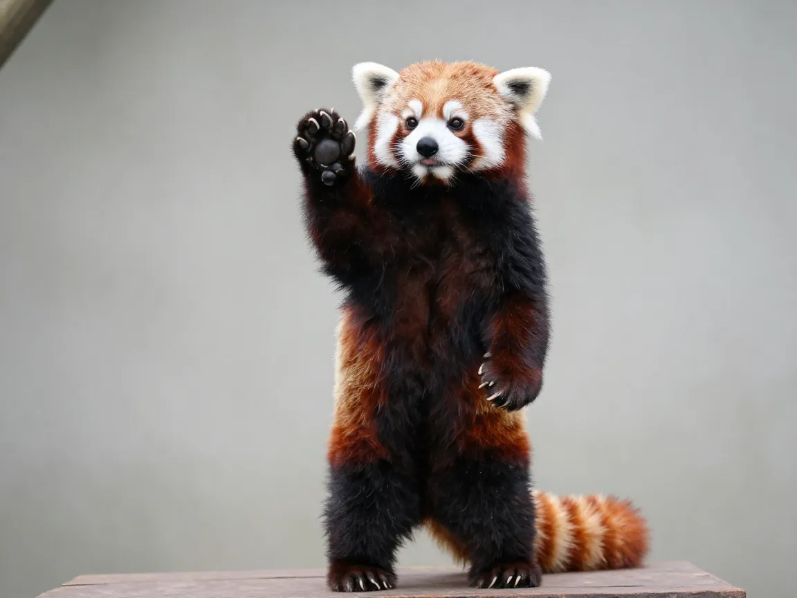 The waving red panda that broke the internet