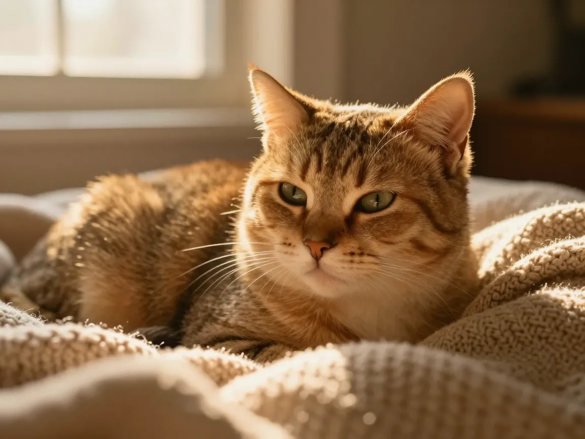 Soft and cozy cat couple aesthetic