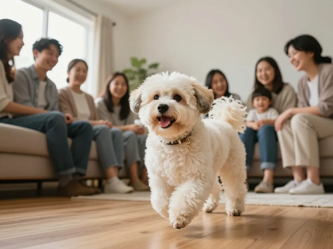 Temperament defines the full grown havanese experience more than size does