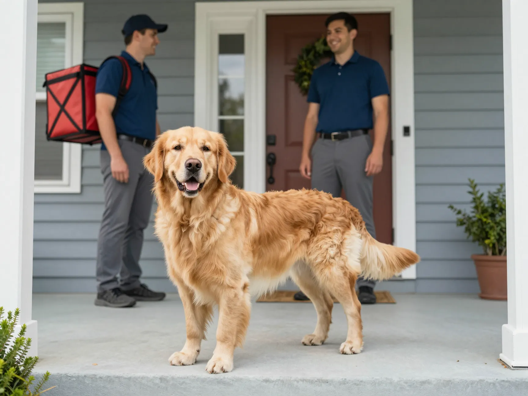 Social confidence without guard dog instincts