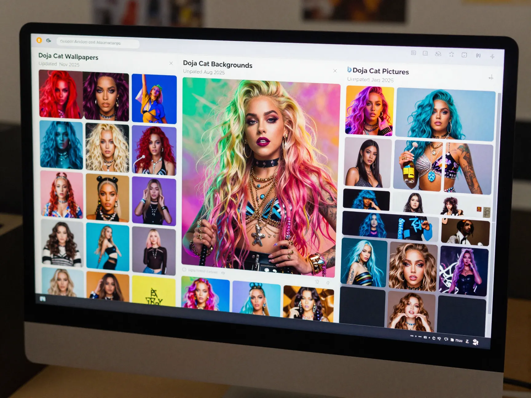 Wallpaperscoms three tier doja cat collection
