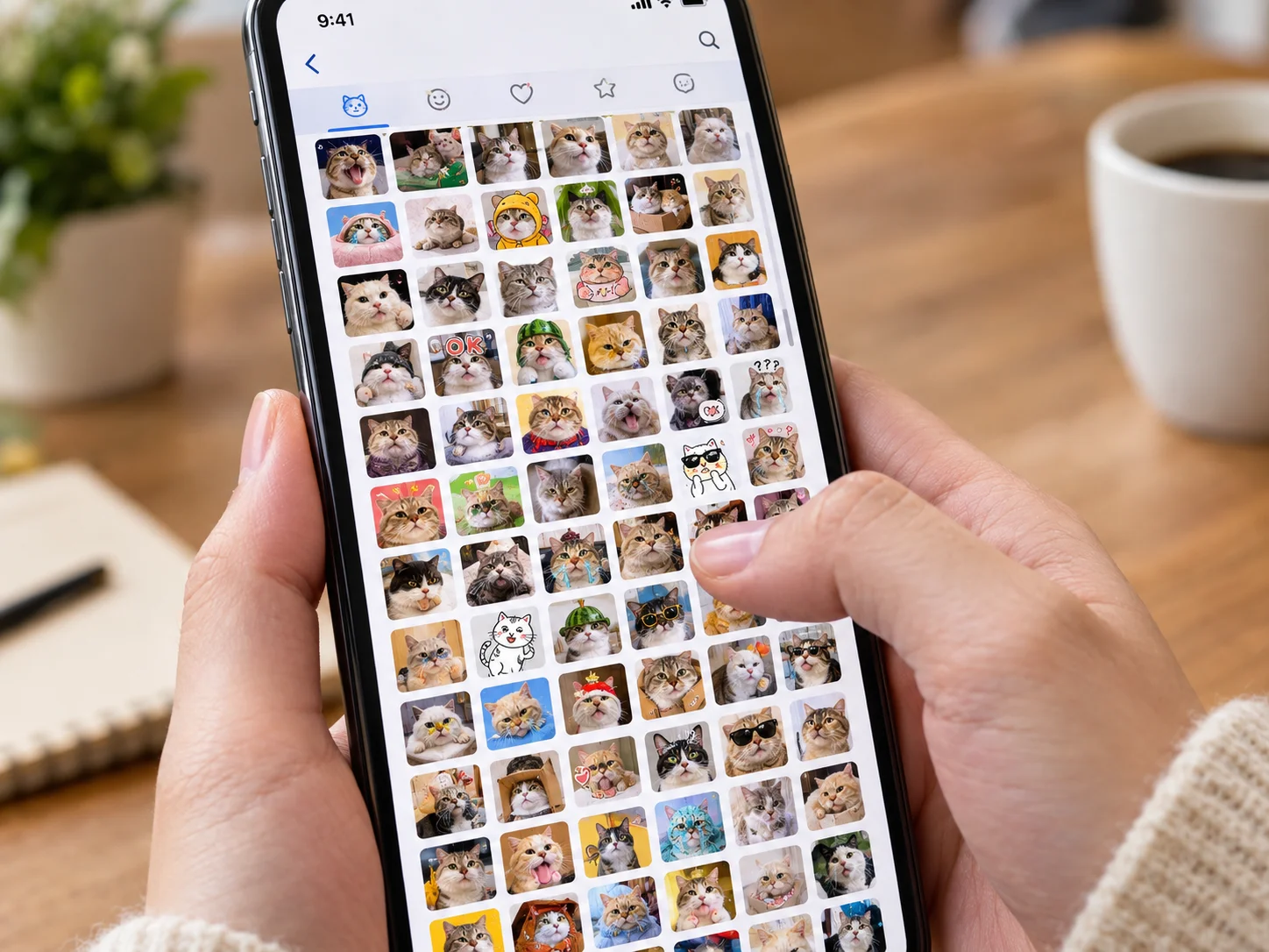 Cat memes stickers wasticker for android
