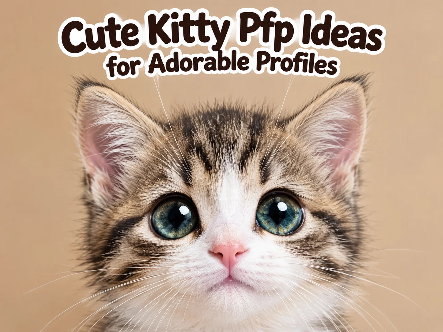 Cute kitty pfp ideas for adorable profiles