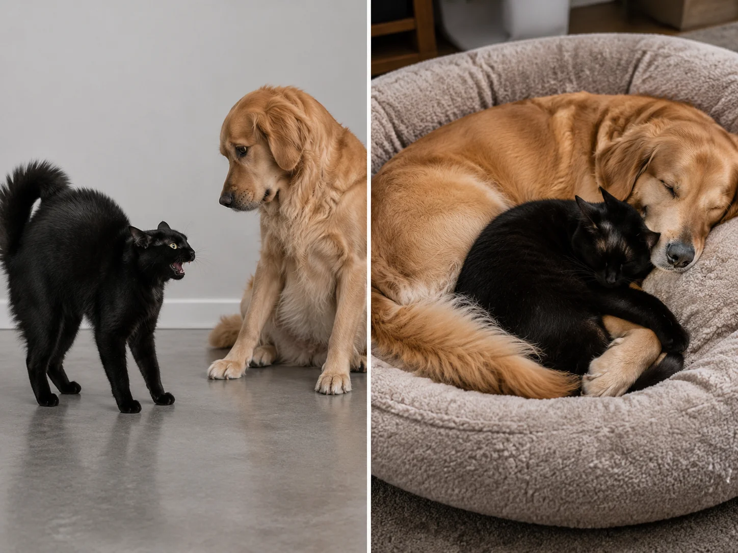 From tense first meeting to real friendship