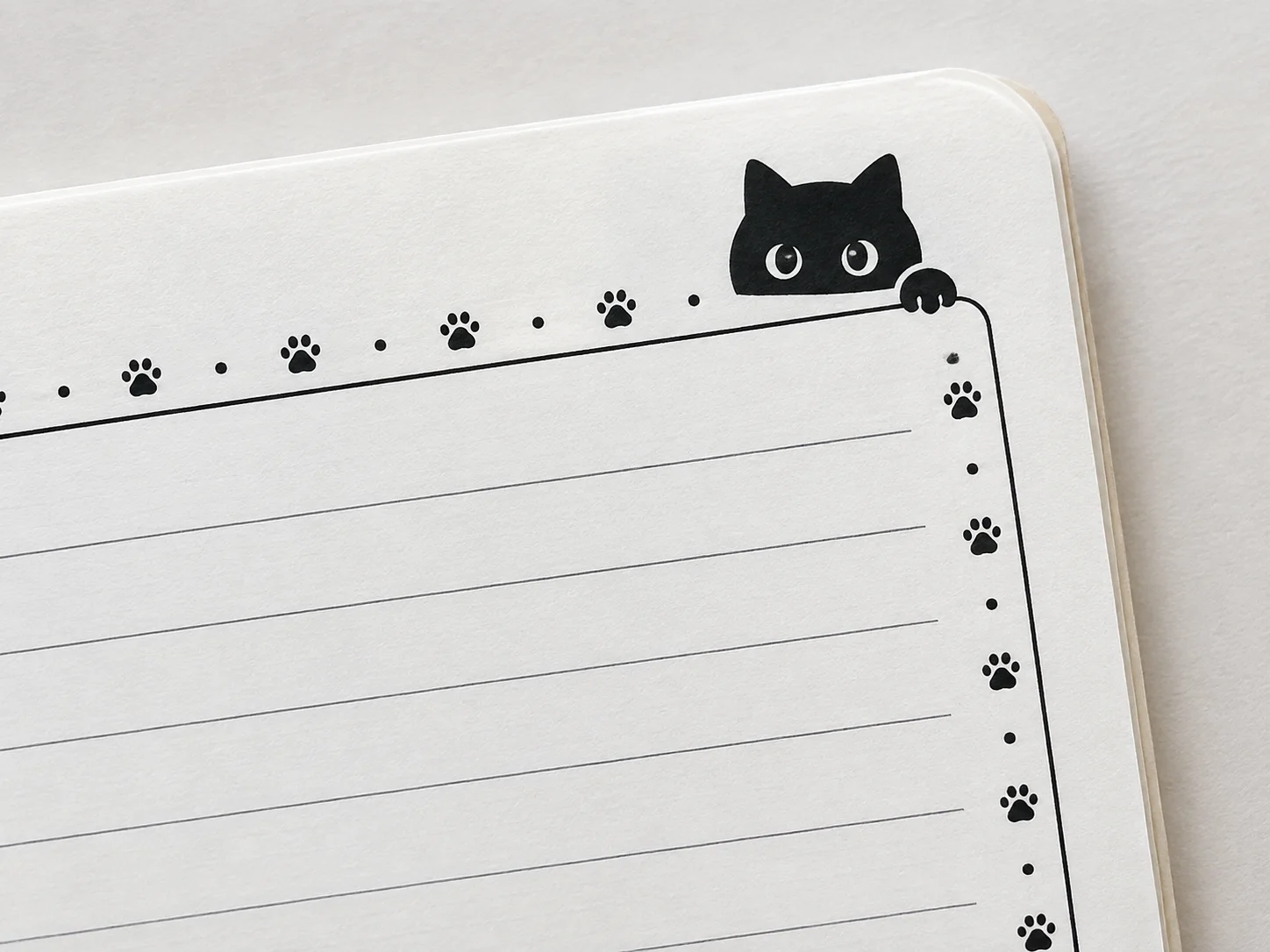 The peeking paw cat