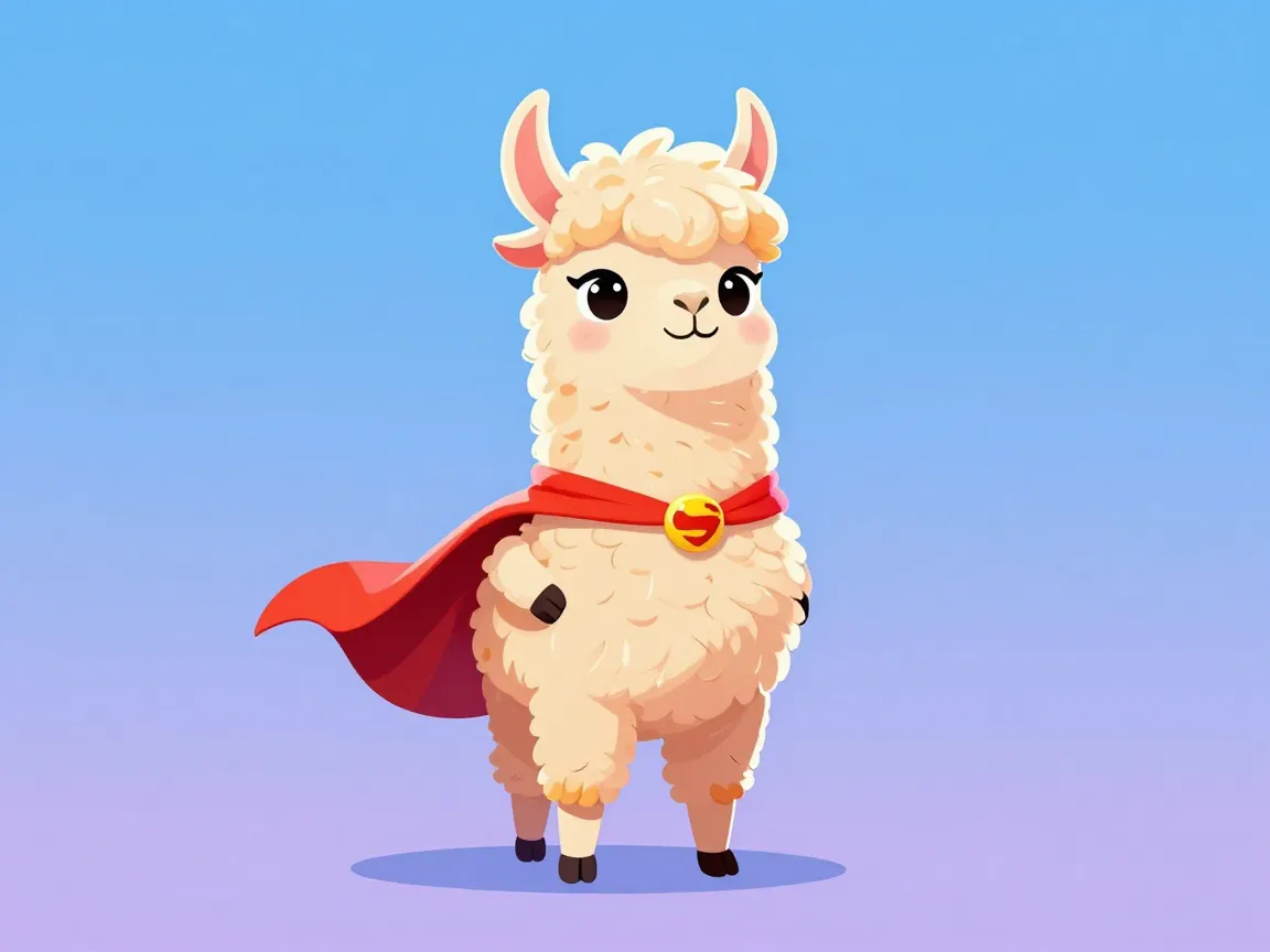 Stylized or ai generated animal character