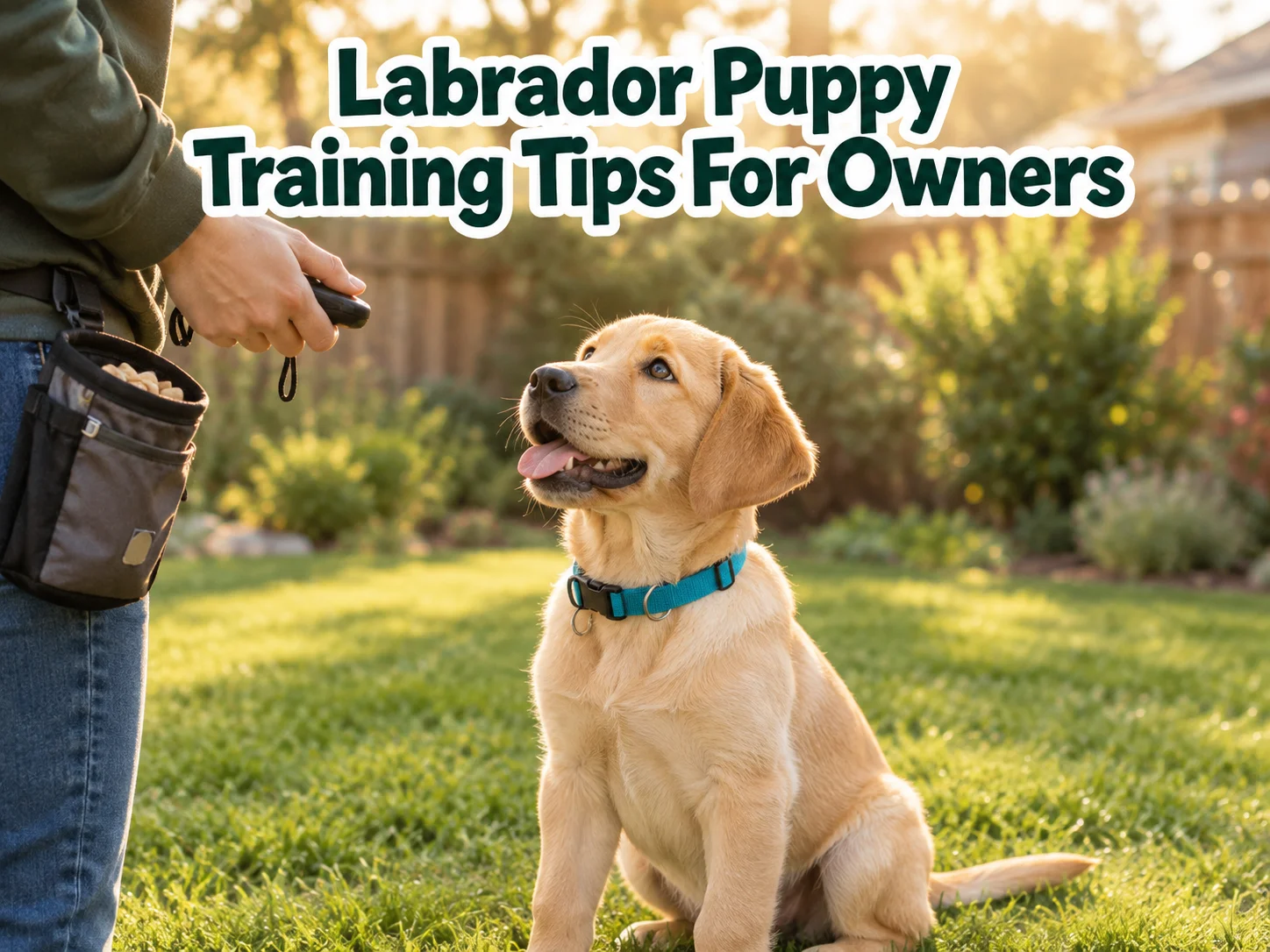 Labrador puppy training tips for owners