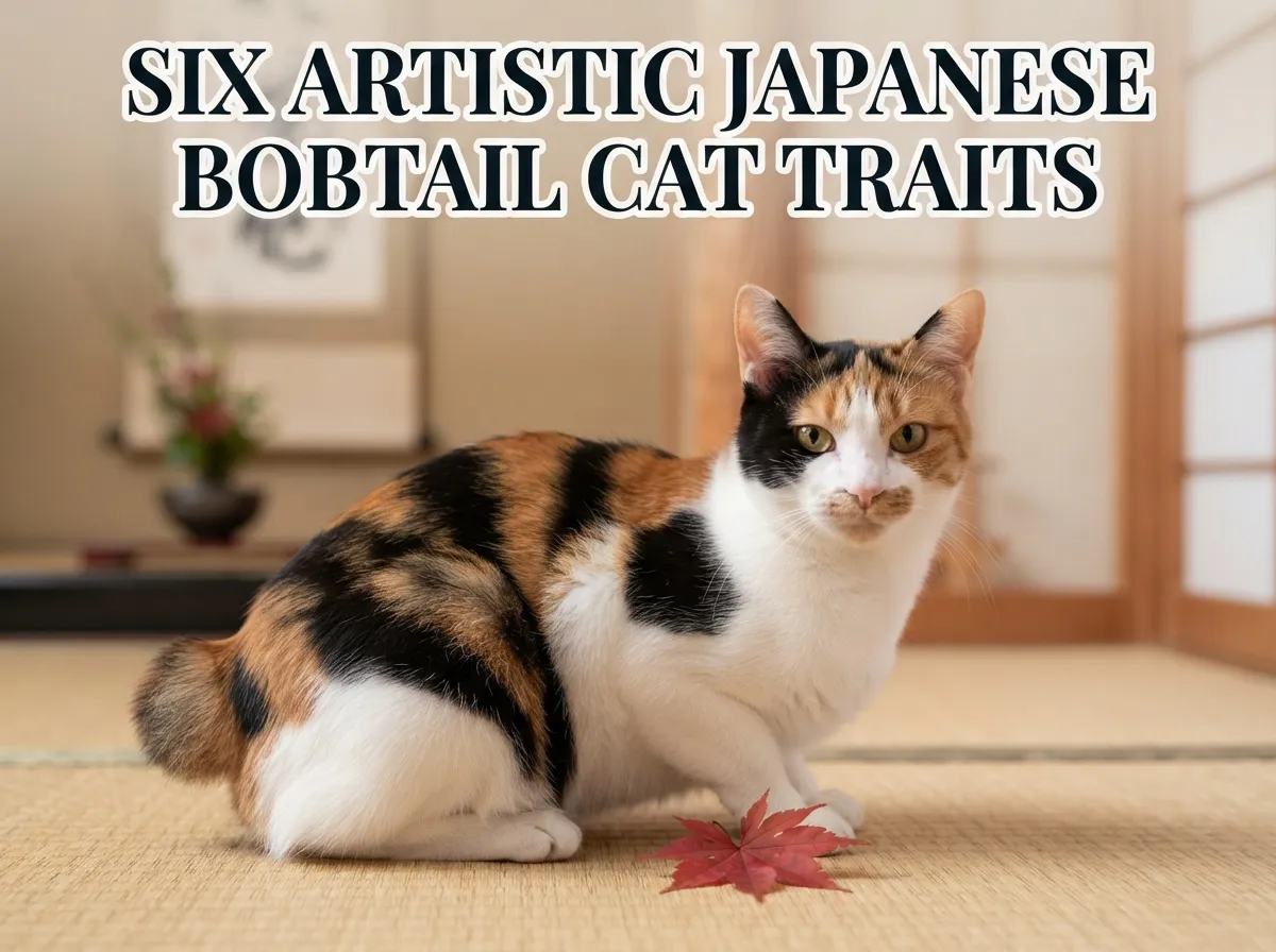 Six artistic japanese bobtail cat traits