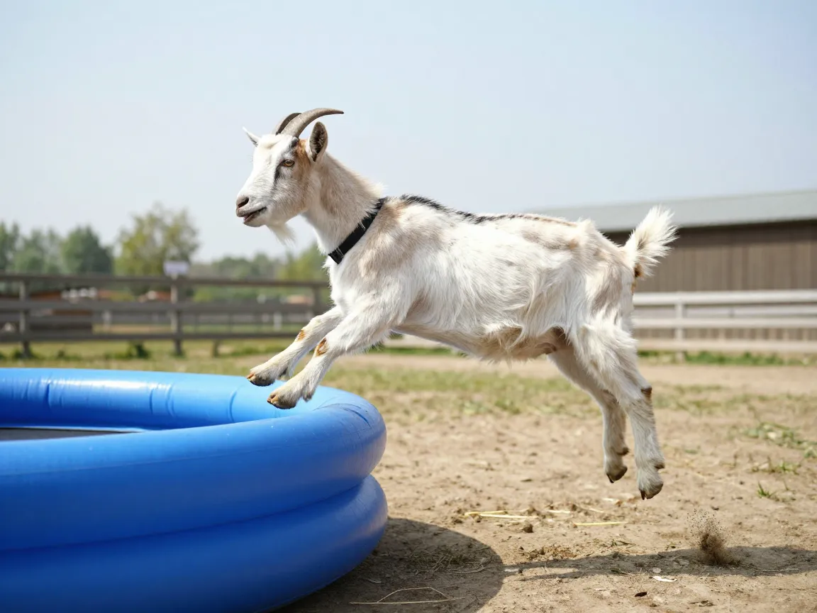 The clumsy goat standoff compilation