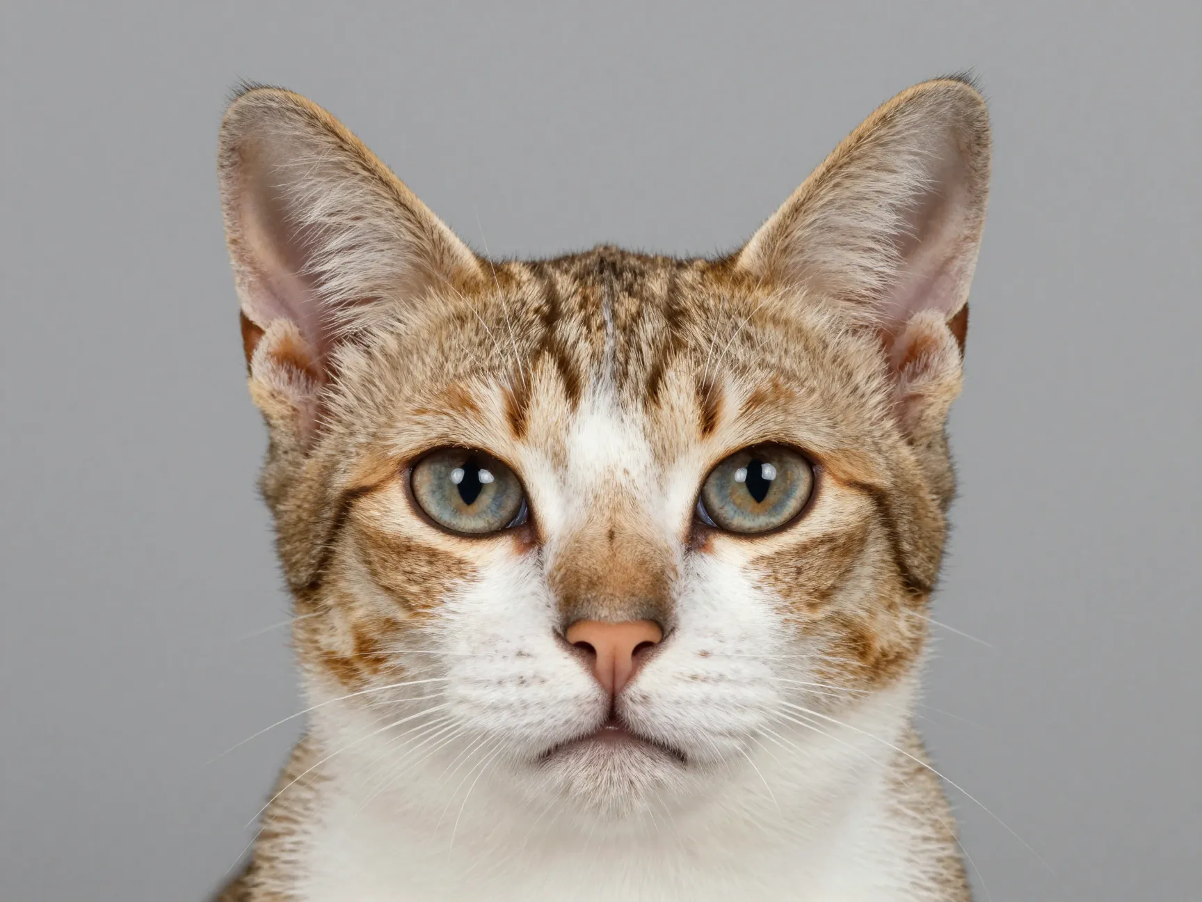 The triangular head with high cheekbones and japanese cast