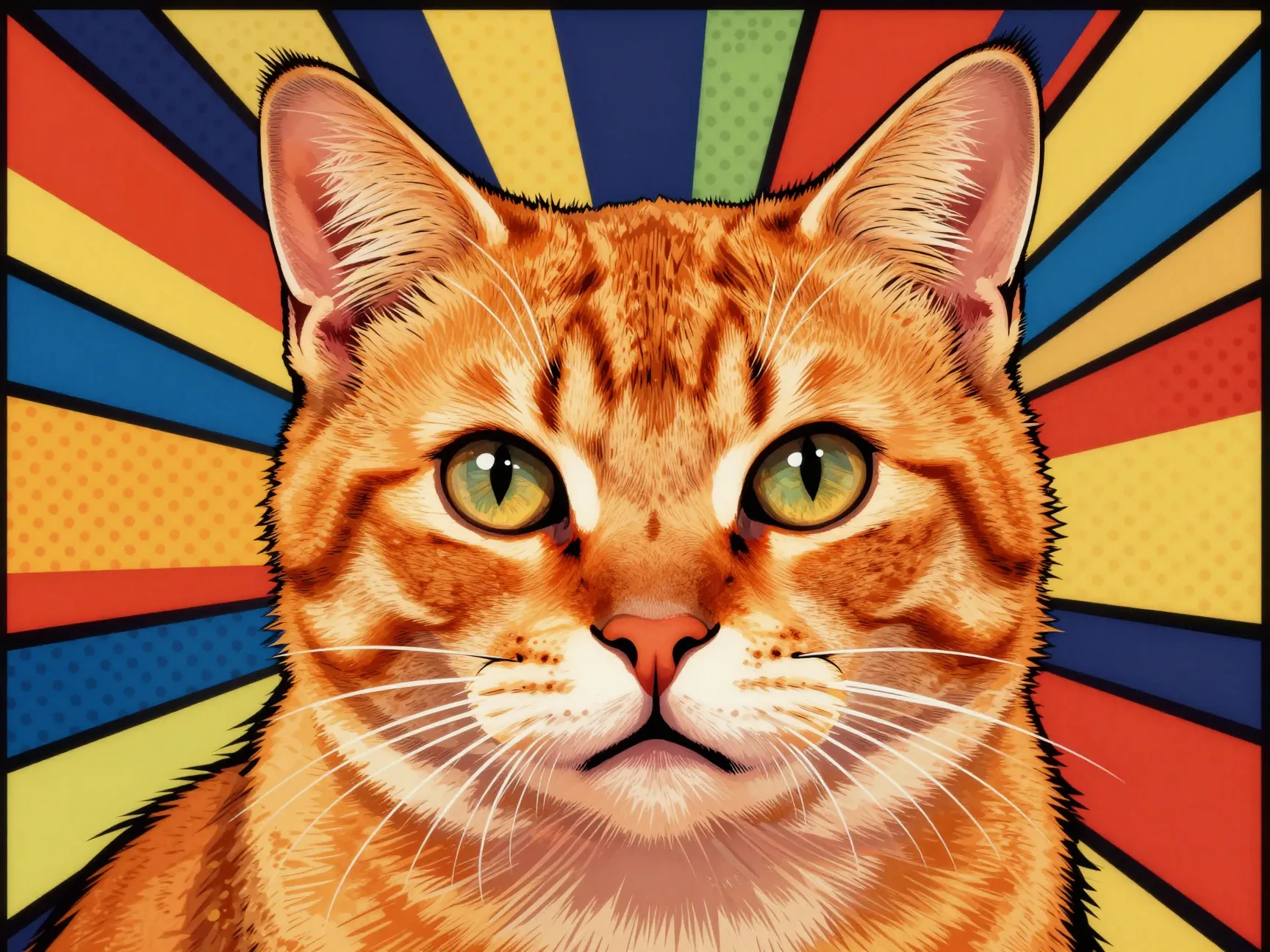 Ai stylized art cats