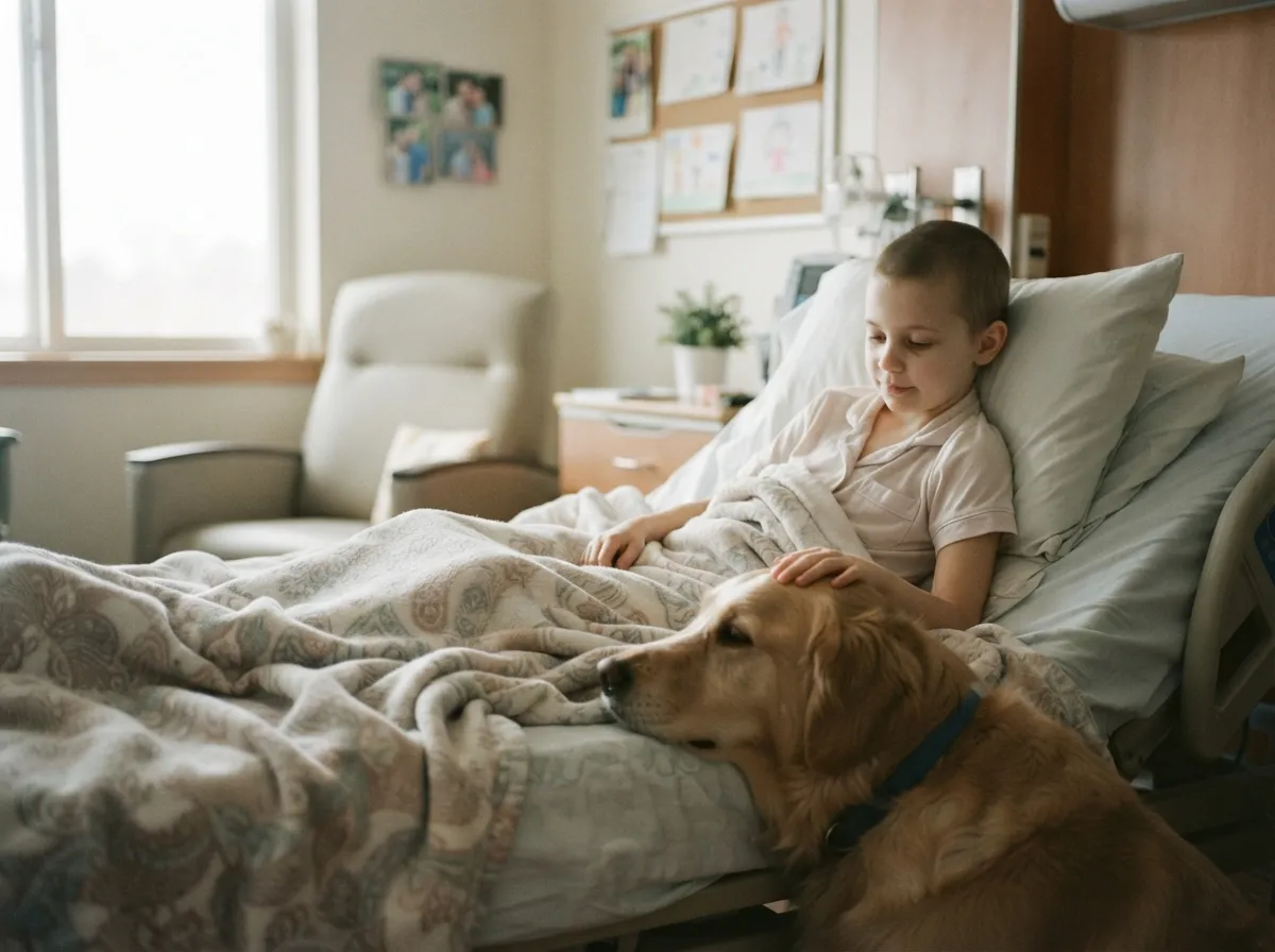 Lily and max comfort in a childs final days