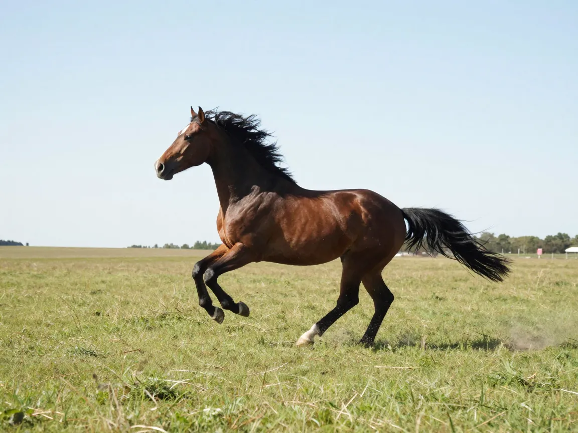 The horse zoomies blooper reel