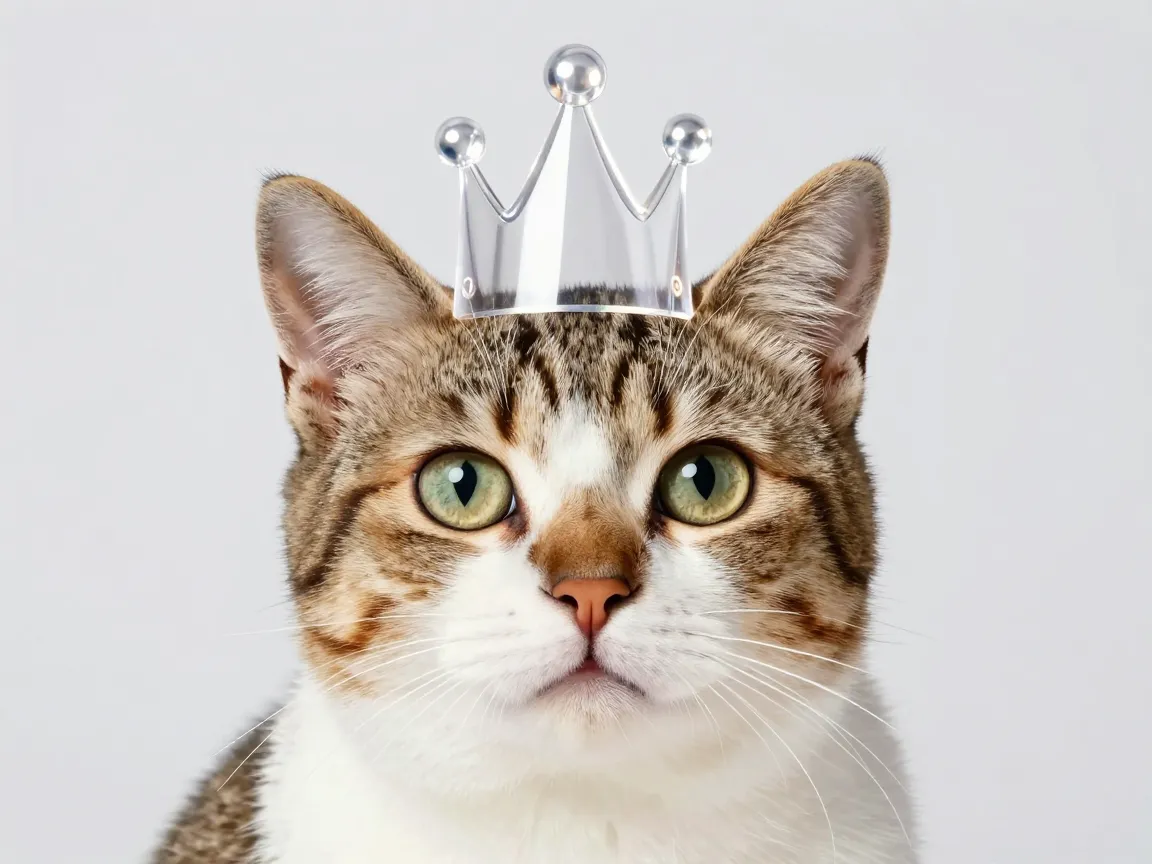 Edited or accessorized cats