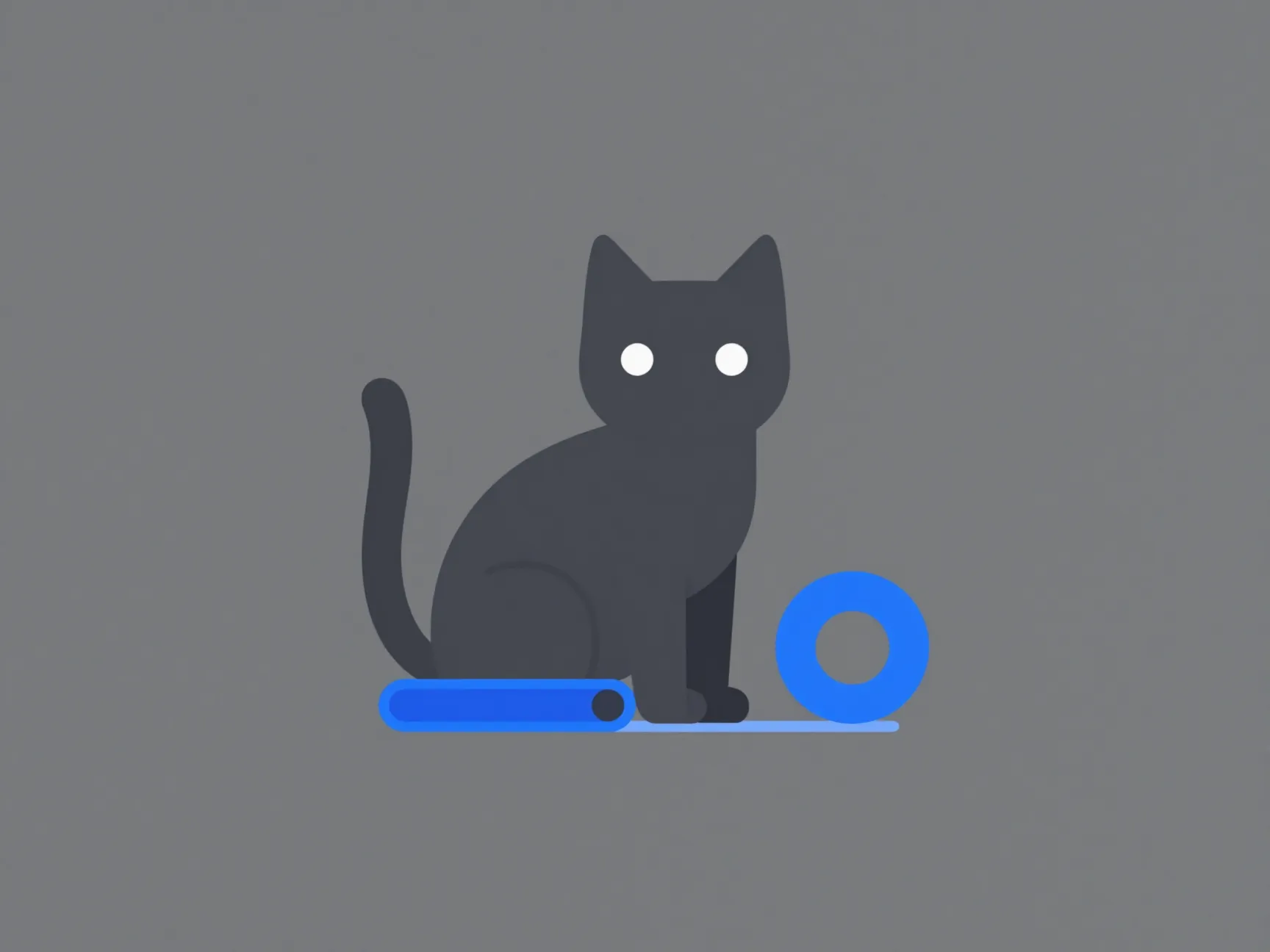 The minimalist loading cat