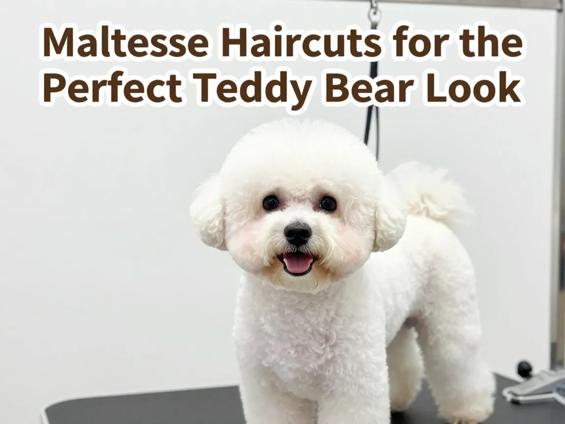 Maltese haircuts for the perfect teddy bear look