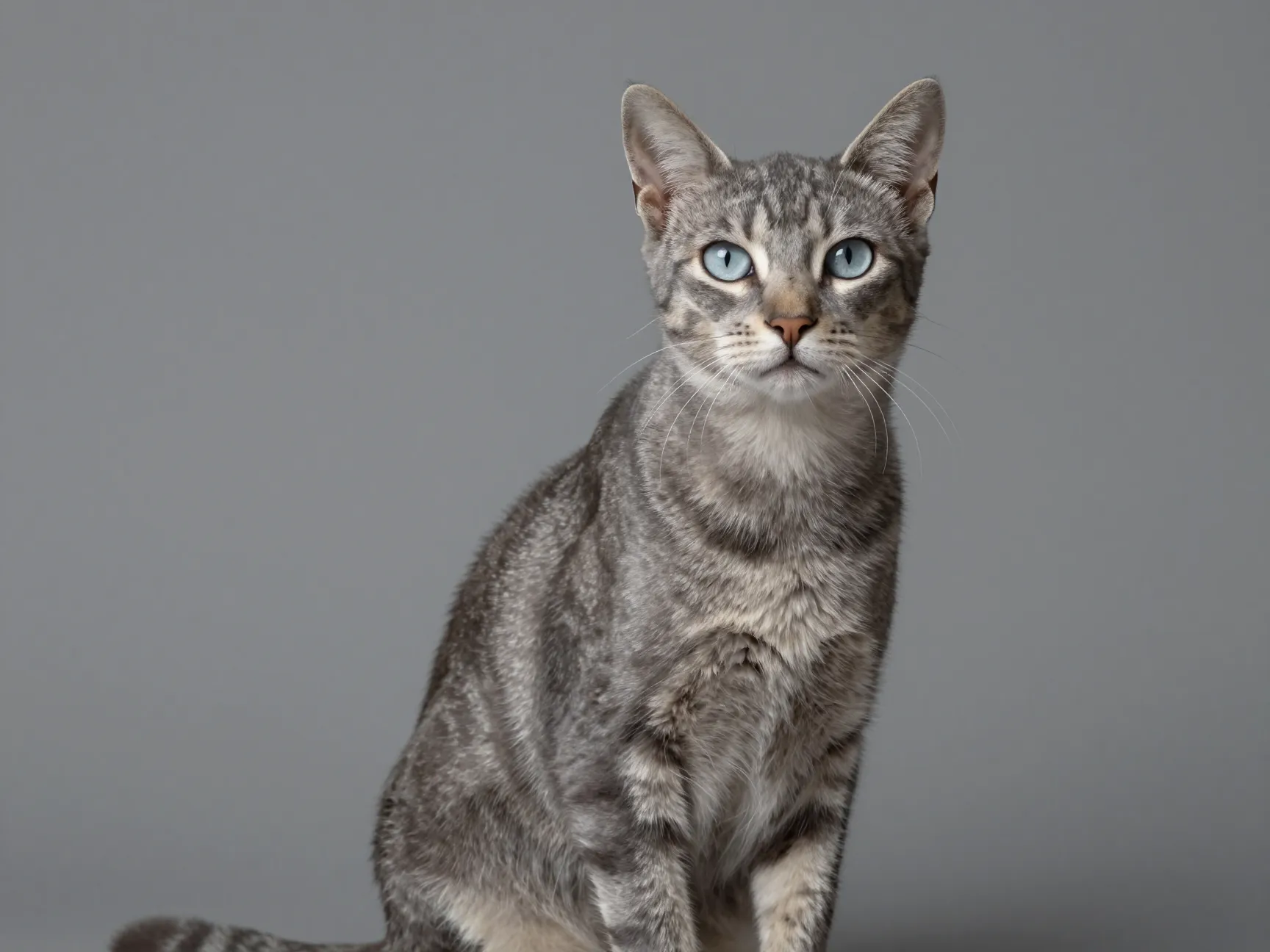 Composed upright medicine cat stance