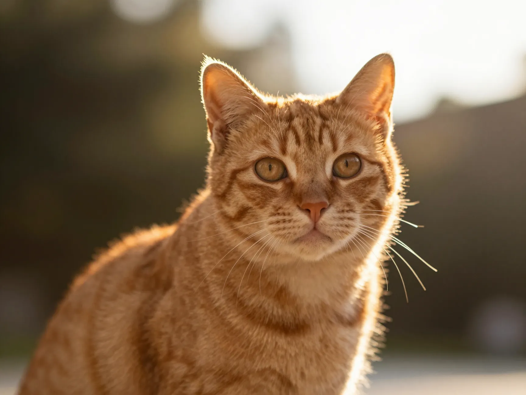 Golden hour photographic portrait