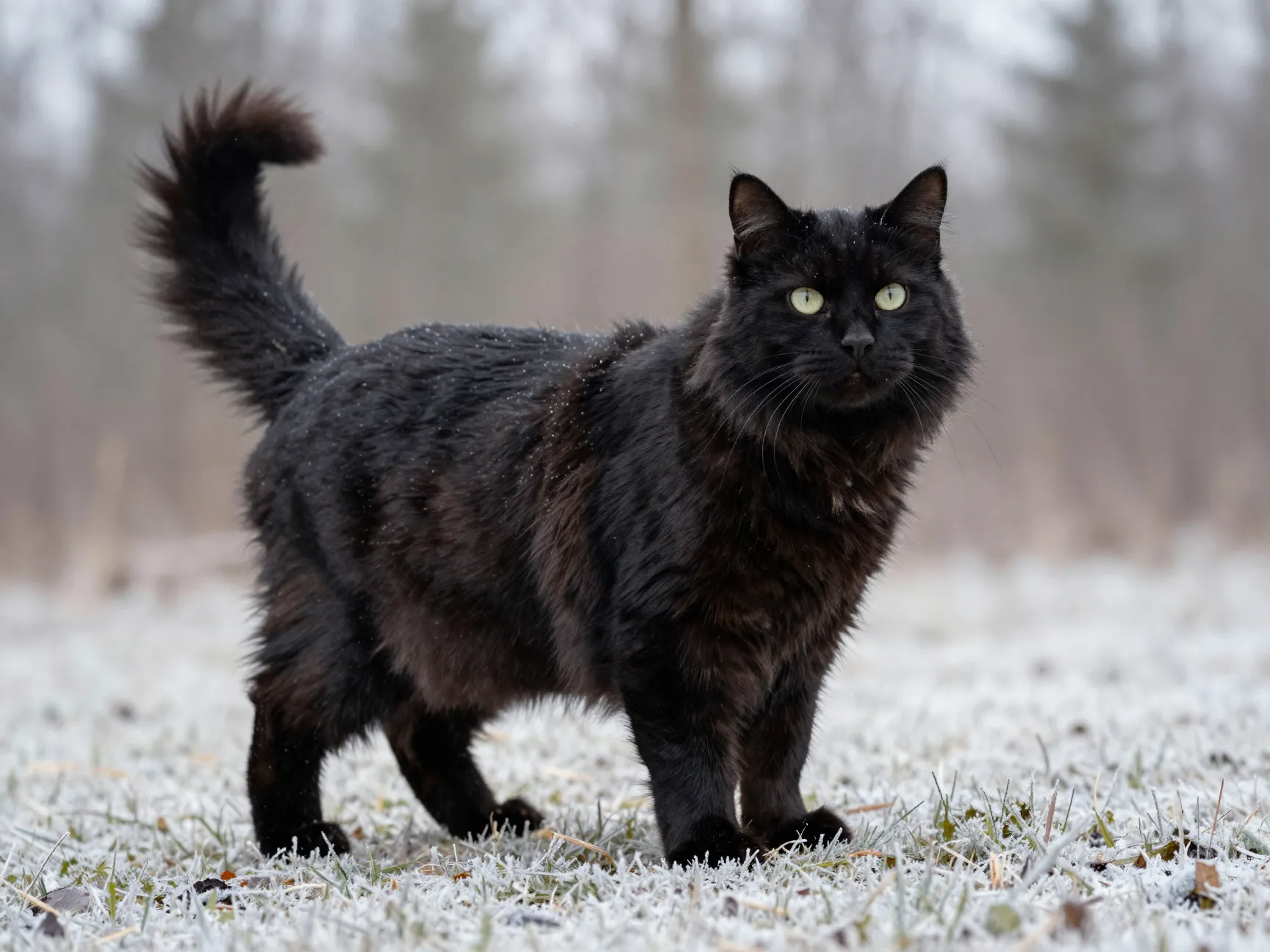 Built like a forest giant with a coat engineered for survival