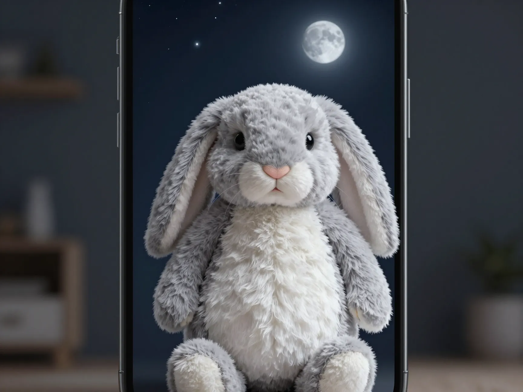 Silver bunny moonlight edition