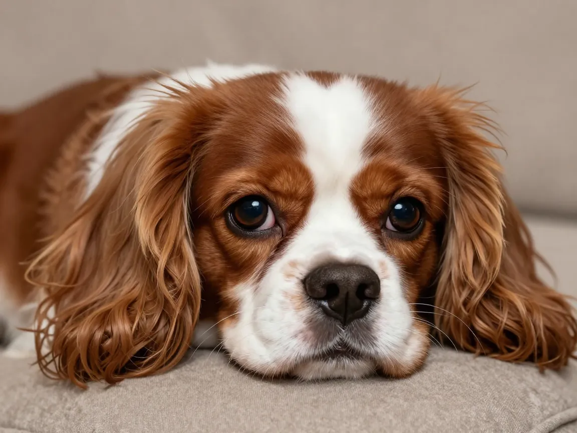 Cavalier king charles spaniel the velvet coated lap companion