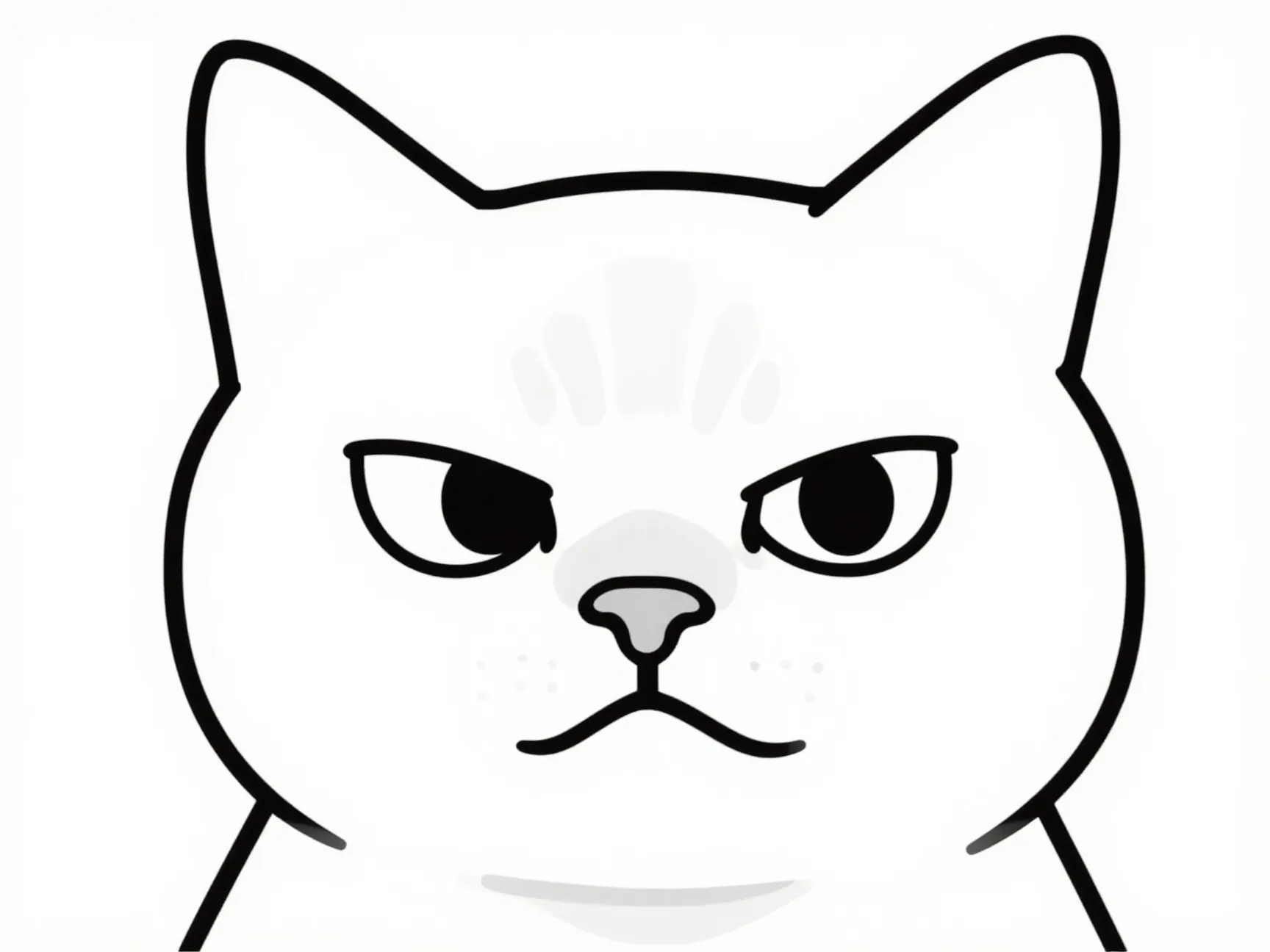 The side eye judgment cat