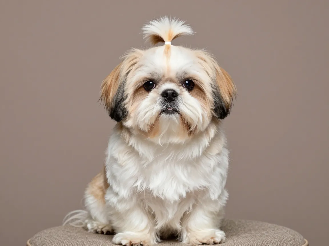 Shih tzu the small dog with regal charm