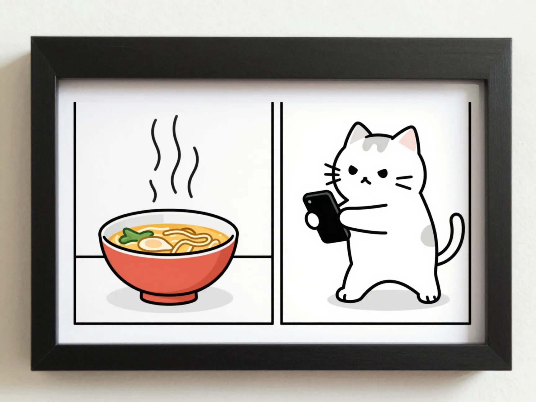 The everyday vignette cat