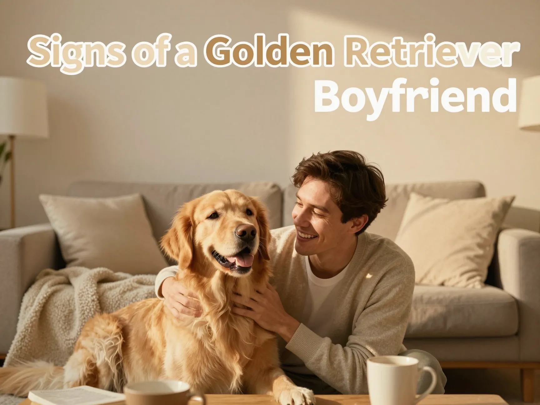 Signs of a golden retriever boyfriend