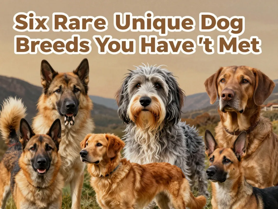Six rare unique dog breeds you havent met