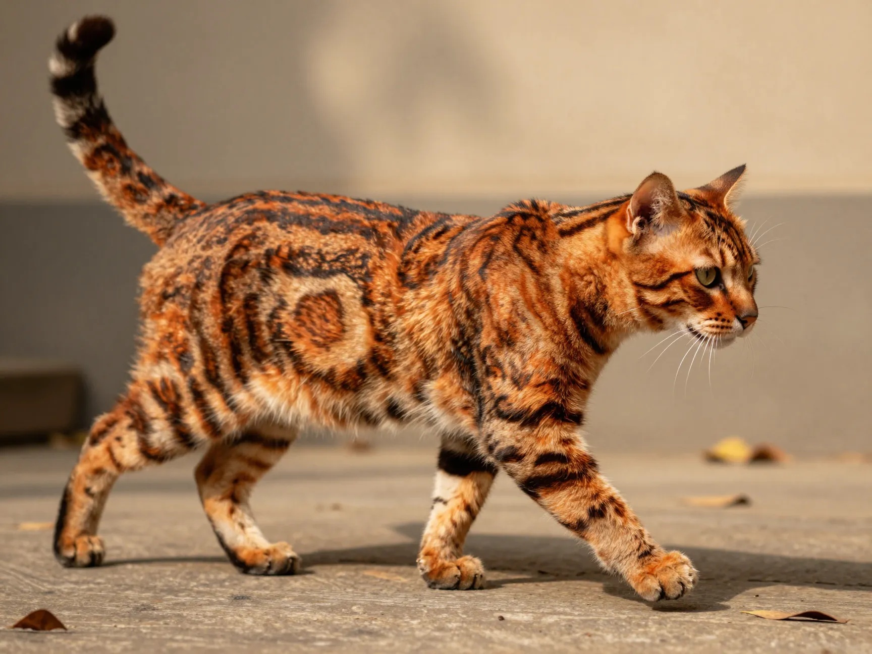 Toyger the miniature tiger