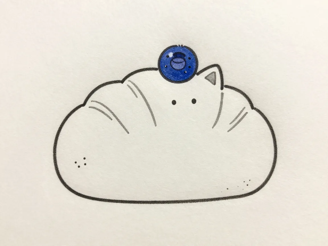Fruit loaf cat
