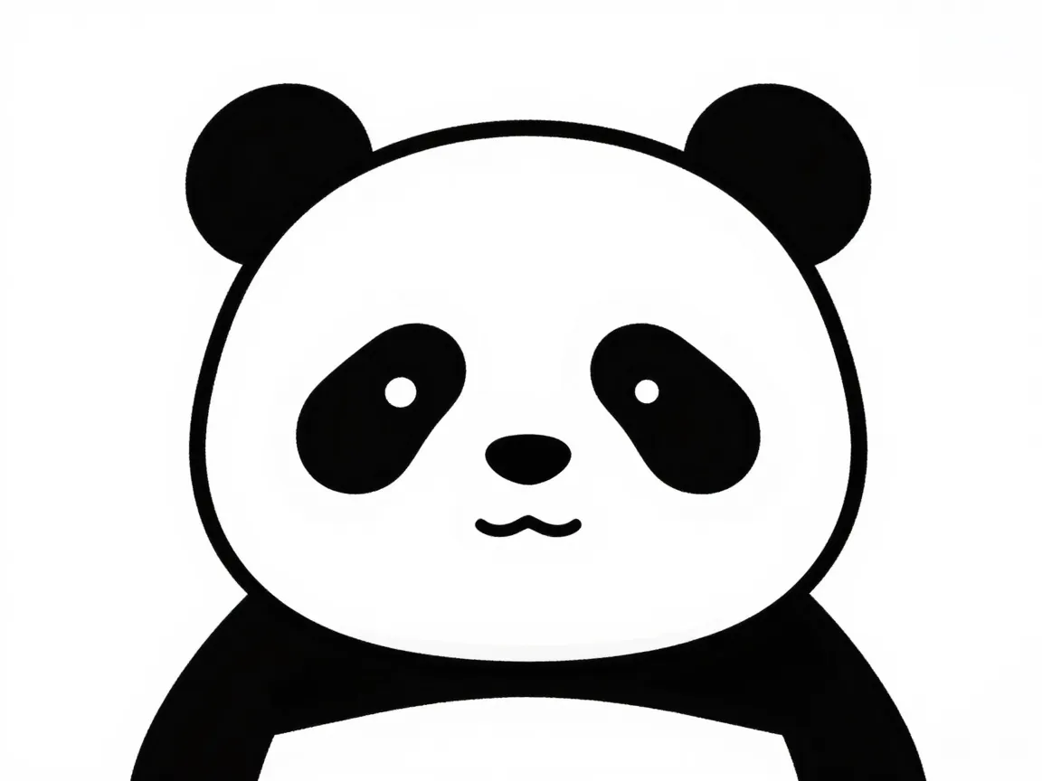 Kawaii panda