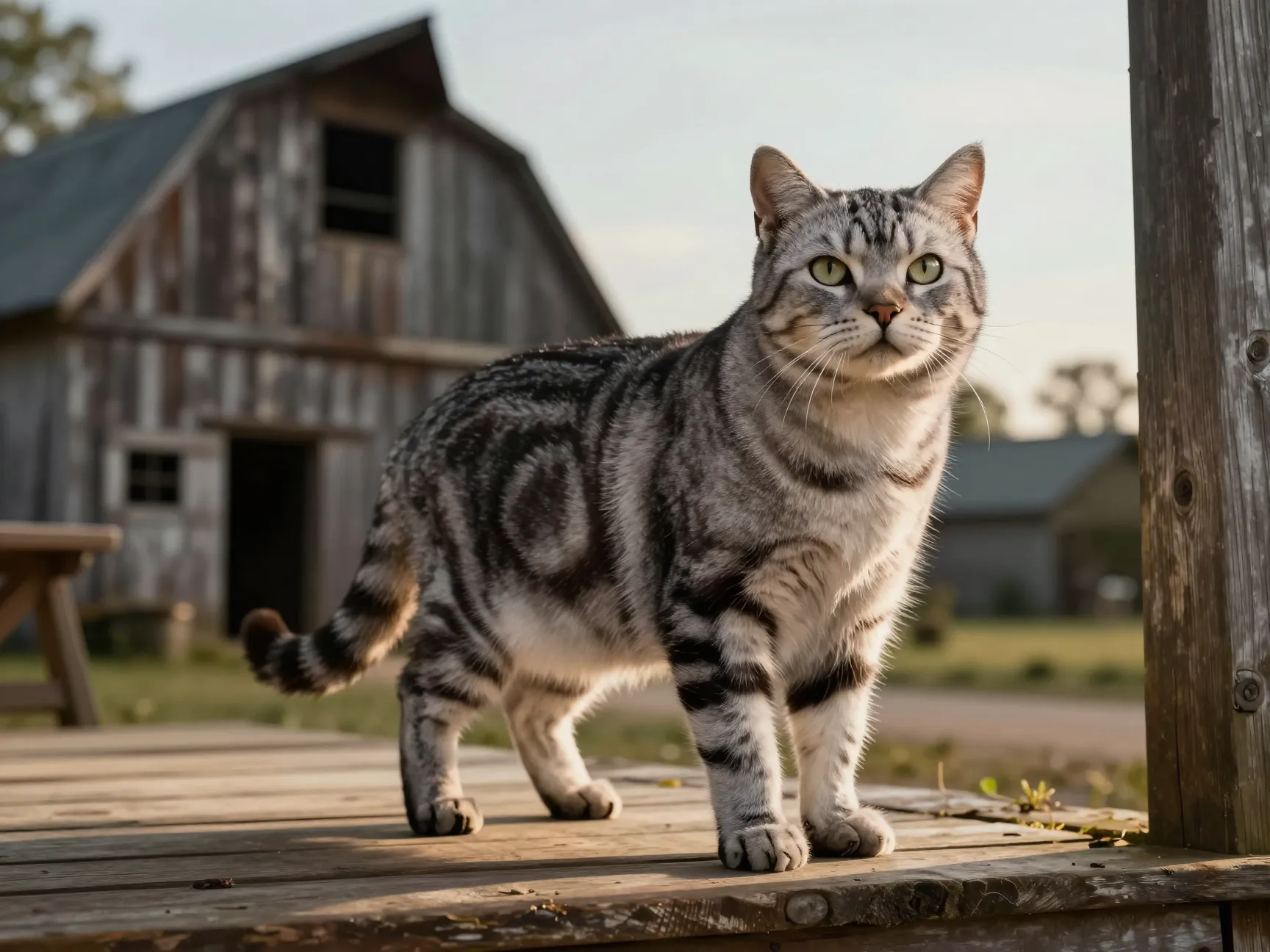 Sturdy build and a legacy as americas original family cat